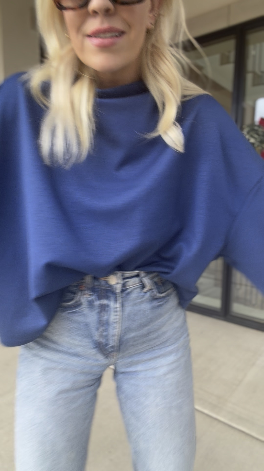 Here is the blue top with jeans! 

#LTKFindsUnder50 #LTKootd #LTKFindsUnder100