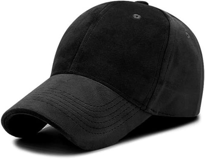 Urchart Unisex Velvet Baseball Cap Women Men Leisure Visor Hats | Amazon (US)