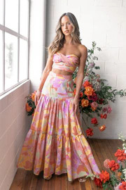 Ayla Skirt - Sage Multi | Petal & Pup (US)