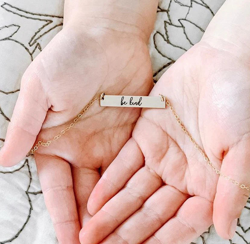 Be Kind Necklace | Sincerely Silver
