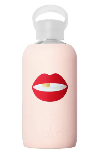Bkr Lip Print 16-Ounce Glass Water Bottle (Nordstrom Exclusive) | Nordstrom
