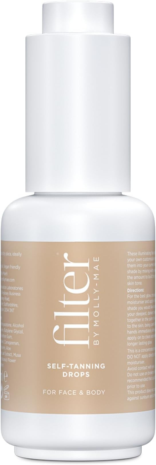 Filter by Molly-Mae Self Tanning Drops | Natural Gradual Tan | Body & Face Tan Drops | Develops F... | Amazon (UK)