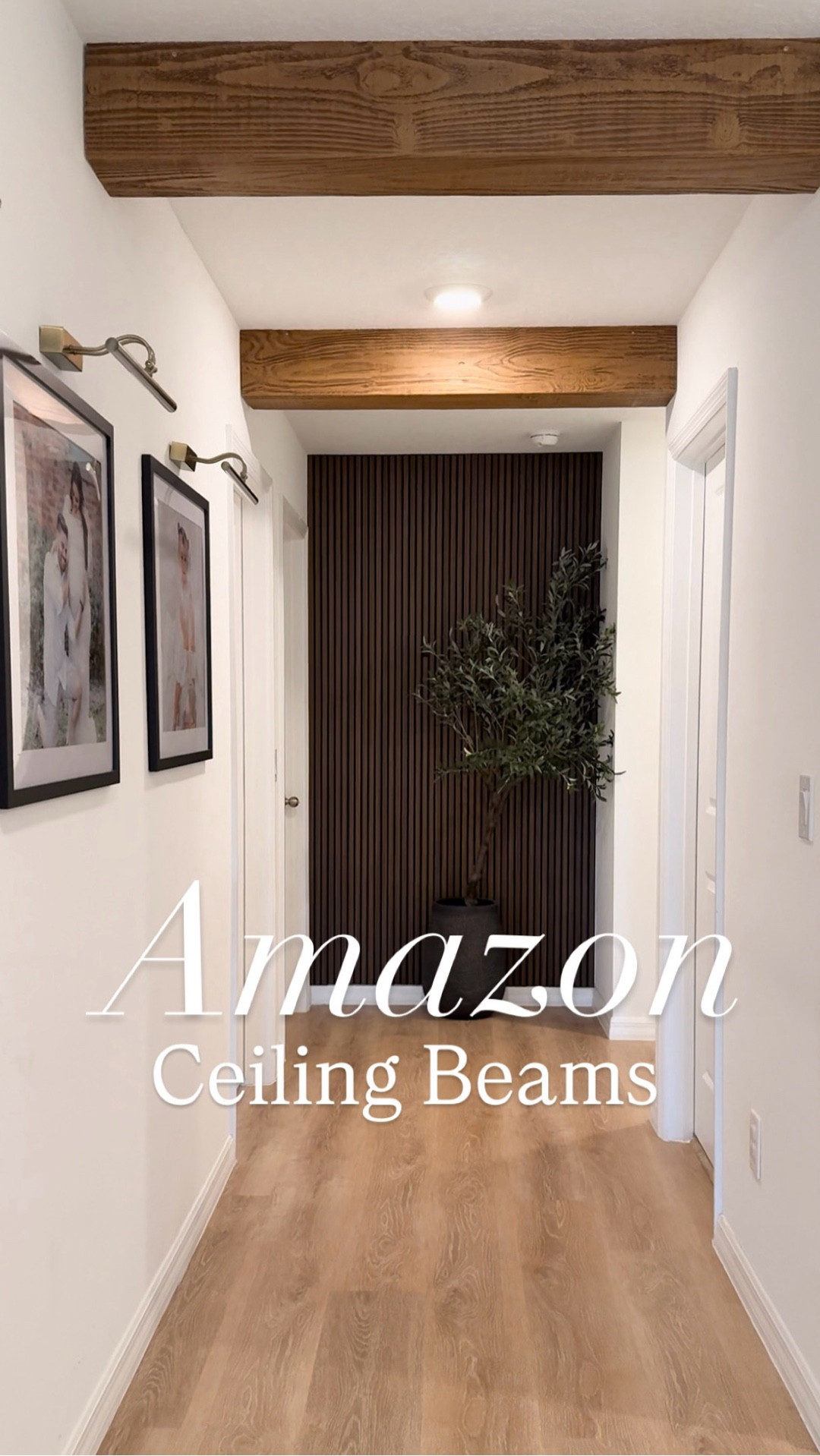 Beautiful ceiling beams that look and feel like real wood to give your home a custom look!! Easy to install and available in different colors and finishes 

#LTKHome #LTKSaleAlert