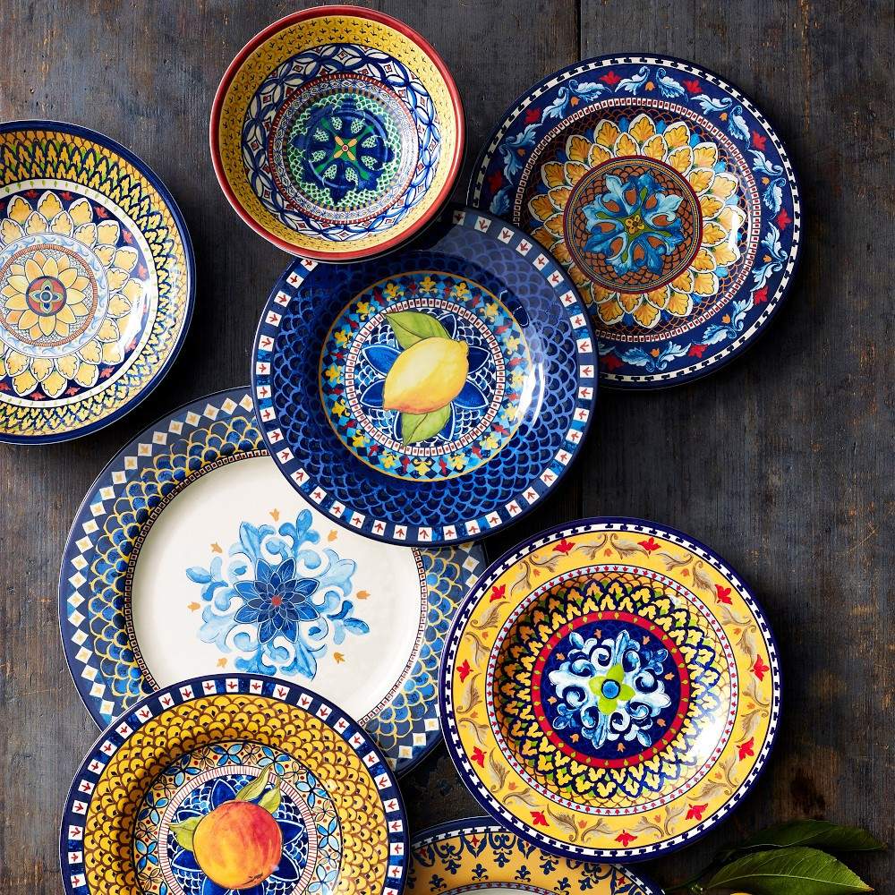 Sicily Outdoor Melamine Dinnerware Collection | Williams-Sonoma