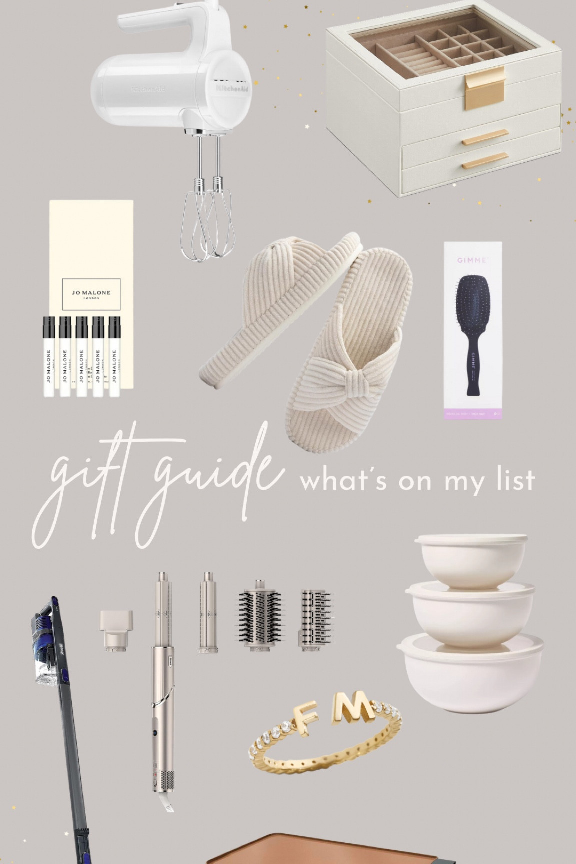 What’s on my list this year, it can be hard to one up with ideas when my husband asks or family, but these are practical and fun things that I’ve had my eye on 

Gift guide for her, wife gifts 

#LTKHoliday #LTKGiftGuide #LTKSeasonal