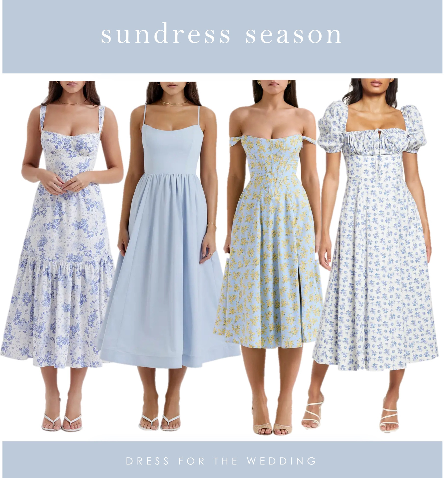 Light blue sundresses, day dress, bridal shower guest dress, graduation party dress, baby shower dress, blue midi dress, blue and white dress, blue and white floral, cotton dress, corset dress, spaghetti strap dress, Derby party dress, blue floral dresses, blue floral dress, romantic style, old money style, brunch dress, concert dress, picnic dress, puff sleeve dress, off the shoulder day dress, honeymoon dress, bachelorette weekend dress, summer vacation dress, House of CB, petal and pup dress, date outfit, new 2024 spring dresses .

#LTKparties #LTKSeasonal #LTKwedding