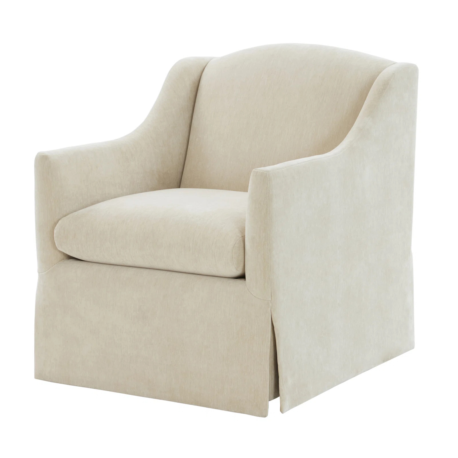 Ludlow Skirted Swivel Accent Chair | Joss & Main