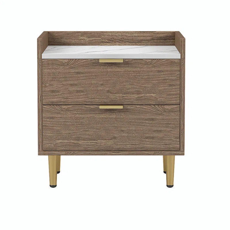 Mercer41 Dyre MDF+Metal Nightstand | Wayfair | Wayfair North America