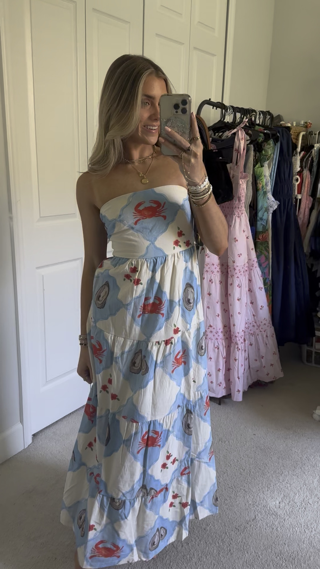 New dresses I got from Shop Confete! I am 5’4 for reference. The yellow dress is Serena Yellow Eyelet Maxi Dress in size small. The rose dress is Eloise Rose Embroidered Maxi Dress size xsmall. The pink dress is Love Letters Pink and Red Rose Maxi Dress. The knit dress is Cannes Knit Maxi Dress gives revolve vibes for sure. The oyster dress is Oceana Strapless Maxi Dress in size xsmall. 

Confete. @confete.  #confete #outfit #fashion #style #ootd #ootn #outfitoftheday #fashionstyle  #outfitinspiration #outfitinspo try on, holiday dress, mini dress. #holiday #holidayoutfit #holidayoutfitideas #christmasoutfit #holidaypartyoutfit #shopconfete #confete #formaldress #outfitinspo #christmaspartyoutfit #fallfashiontrends #dressoutfit #partydress #partyoutfit #datenight #weddingguestdress #weddingdress #holidayoutfits #partystyle 

#LTKFindsUnder100 #LTKWedding #LTKWatchNow