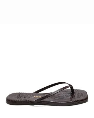 TKEES Women's Lily Animal Print Square Toe Flip Flops | Bloomingdale's Shoes | Bloomingdale's (US)