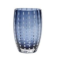 Zafferano Perle Glass Tumbler Blue 11oz (Set of 2) | Amazon (US)