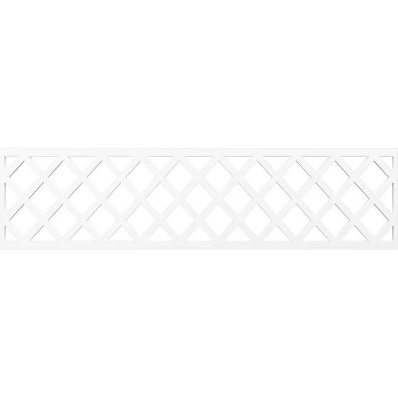 47"W x 12"H x 3/8"T Manchester Fretwork Moulding, Architectural Grade PVC | Wayfair North America