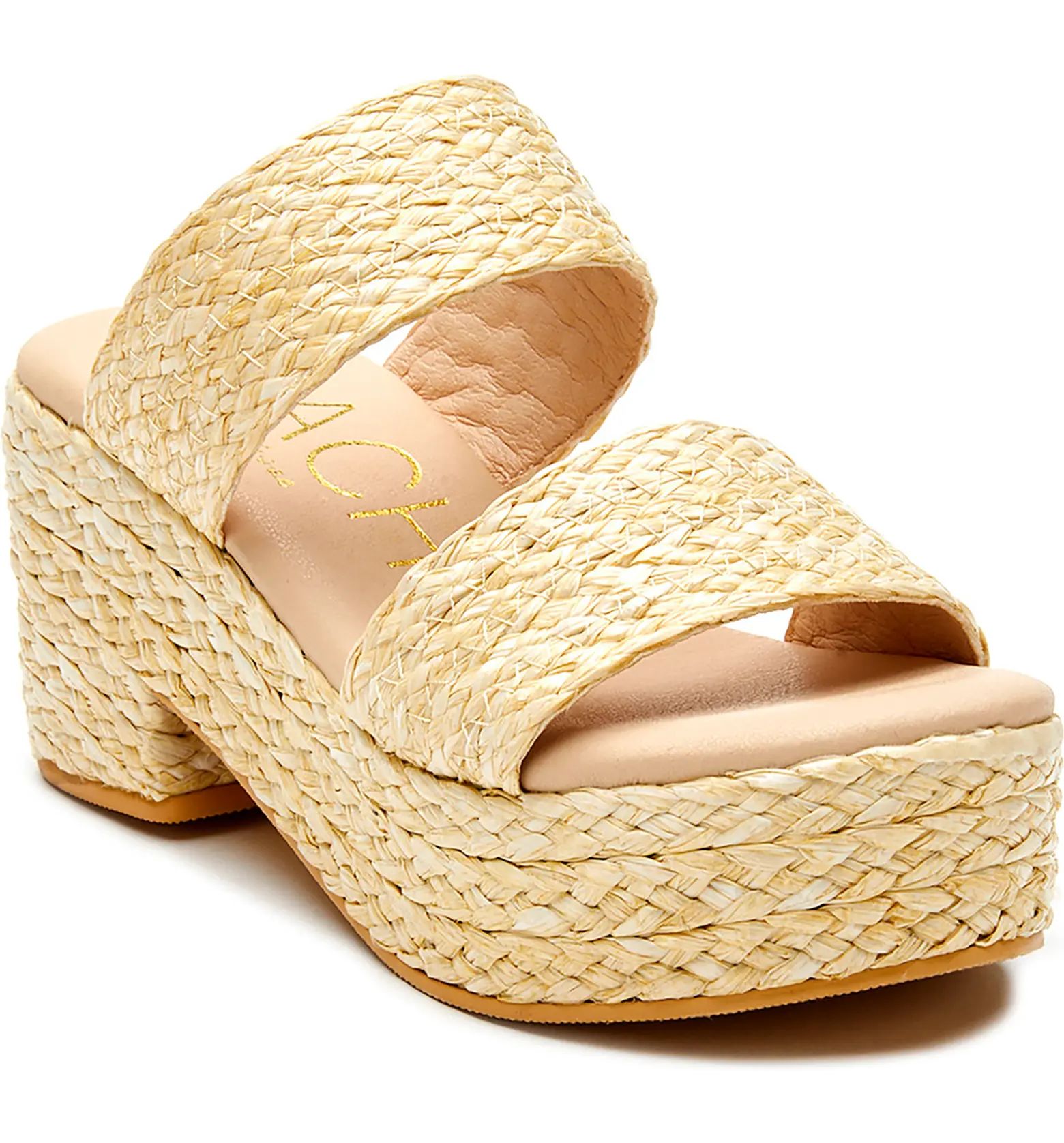 Ocean Ave Espadrille Platform Slide Sandal | Nordstrom