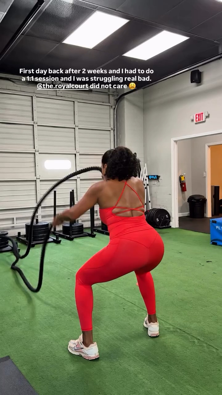 Workout set + shoes because if I’m going to suffer through battle ropes, I at least want the outfit to be cute 😂💪🏽

Linked my red workout set, training shoes, and a few other gym favorites on my LTK 👟✨ Perfect for gym days, hot girl walks, strength training, or just trying to look put together while fighting for your life during a workout 😭

#LTKFitness #WorkoutSet #GymOutfit #ActivewearStyle #GymStyle #FitnessFashion #Athleisure #WorkoutWear #GymLooks #TrainingShoes #WomensActivewear #FitnessMotivation #MatchingSet #GymOOTD #LTKStyle

#LTKootd #LTKfitnessgoals #LTKActive