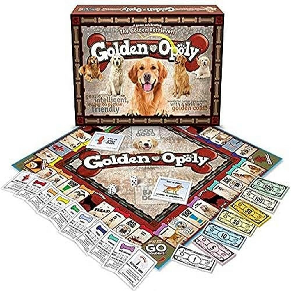 Late for The Sky Golden Retriever-Opoly Dog Board Game, Family Strategy Game for 2–6 Players, A... | Amazon (US)