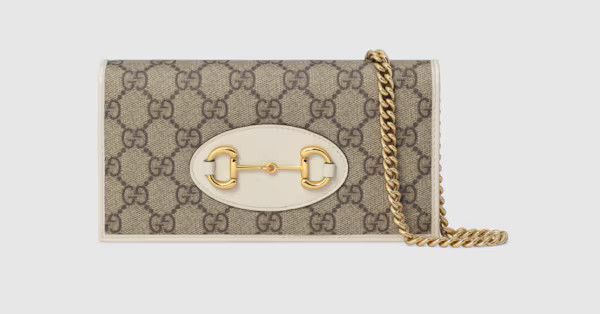 Gucci Horsebit 1955 wallet with chain | Gucci (US)