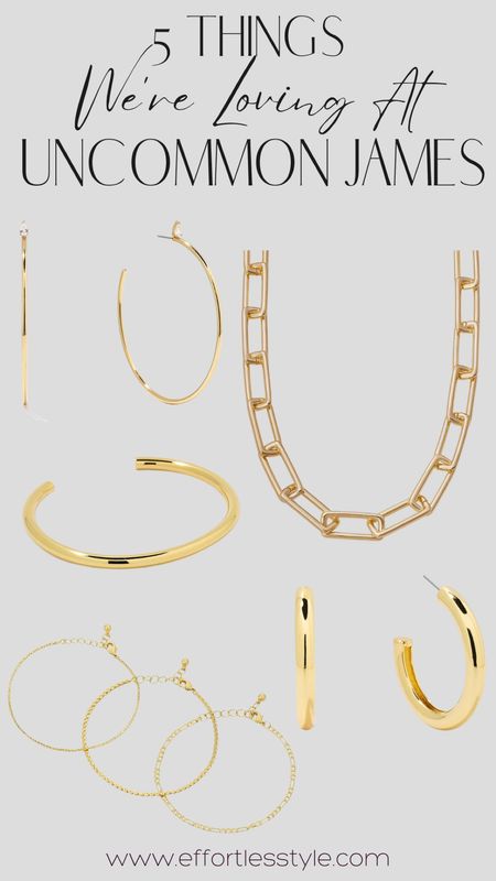 We have come to adore Uncommon James’ jewelry…. Here are a few of our favorite current pieces 💛💛

#LTKSeasonal #LTKFind #LTKunder100
