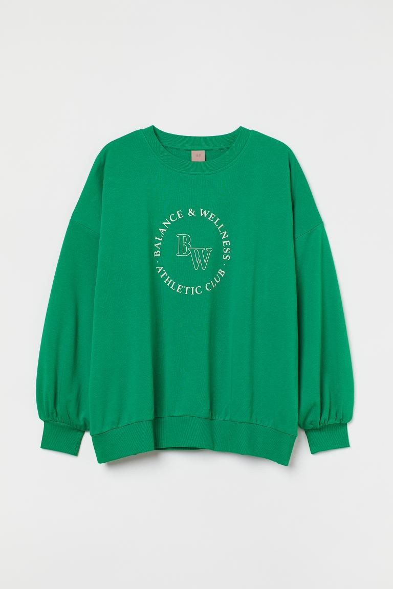 H&M+ Printed Sweatshirt | H&M (US + CA)