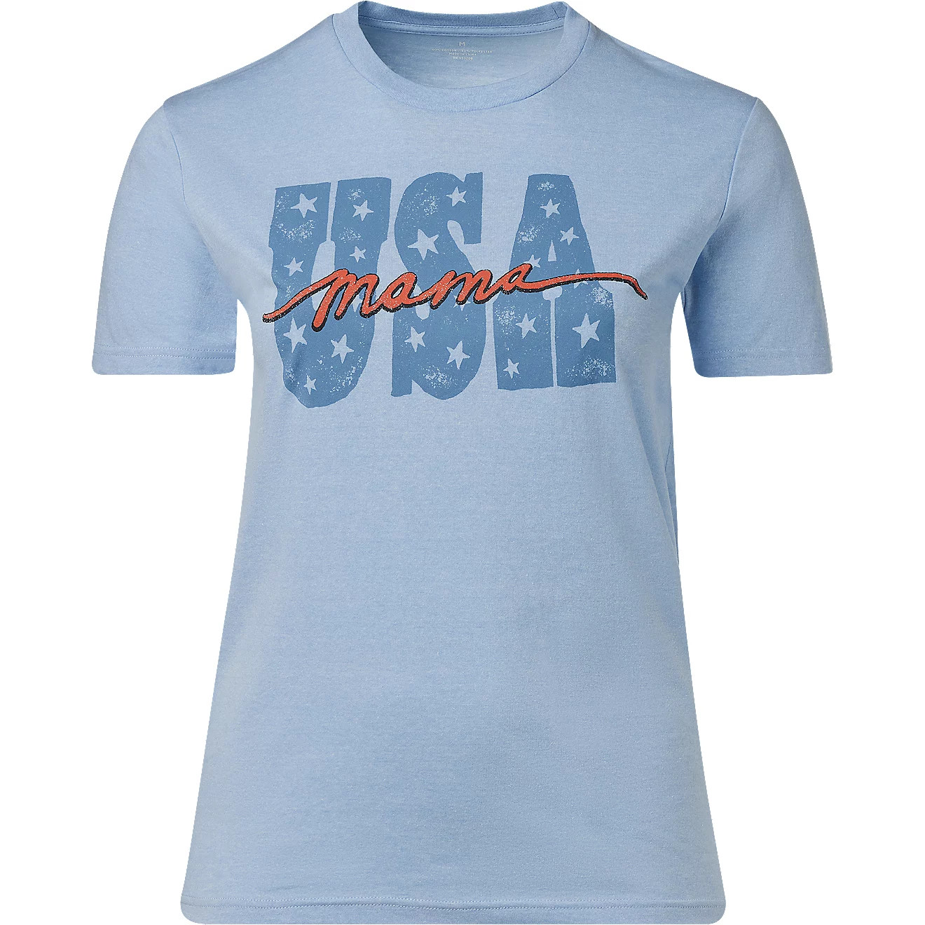 Academy Sports + Outdoors Women's Americana USA Mama T-shirt | Academy Sports + Outdoors