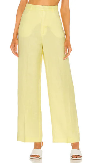 Summer Linen Pant in Sunshine | Revolve Clothing (Global)