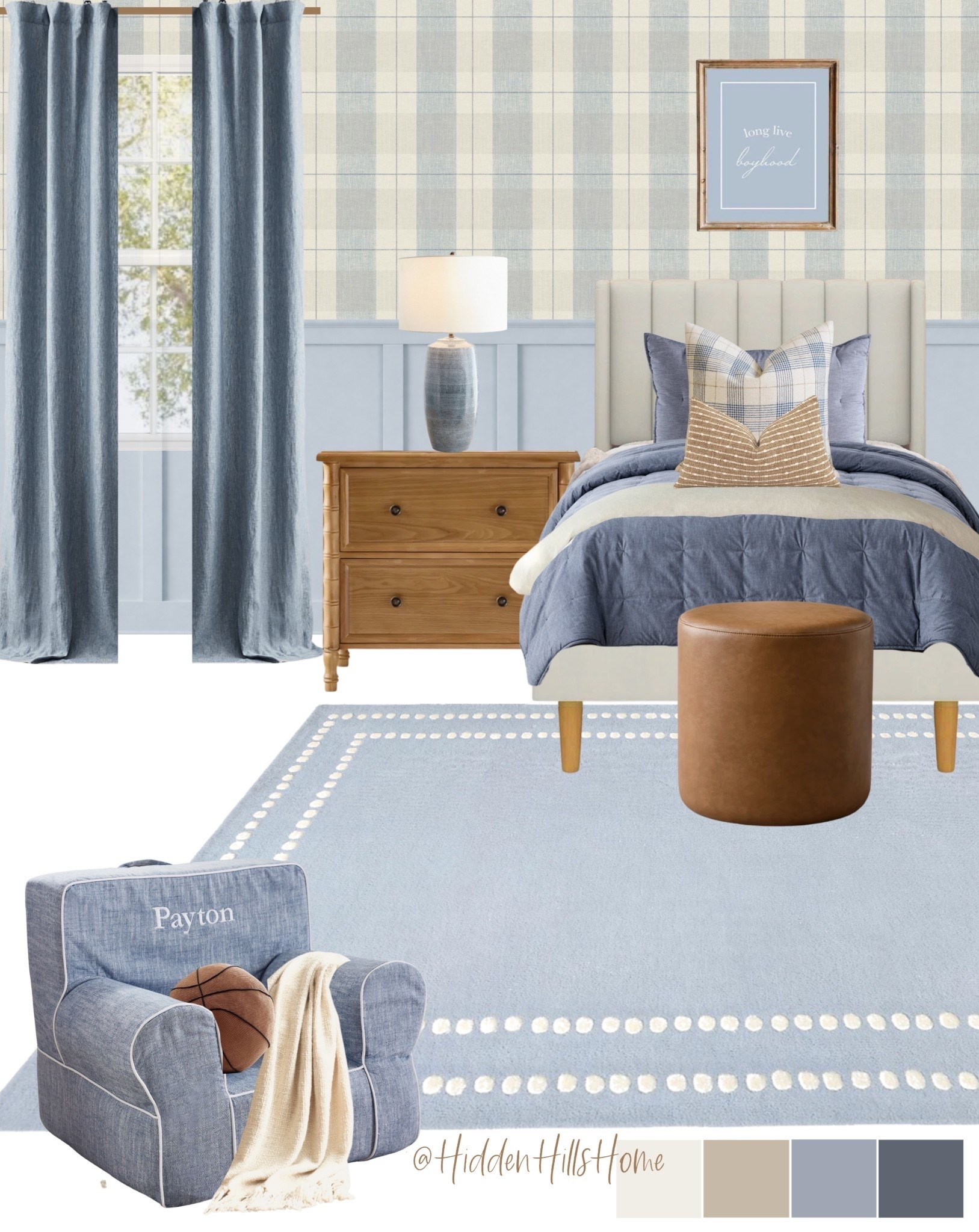 Boys bedroom decor mood board, boys room design, home decor ideas, toddler boys room, twin bed, bedroom inspiration, blue bedroom #coastal

#LTKHome #LTKSaleAlert #LTKKids