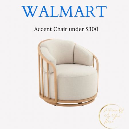 Accent chair under $300 @walmart #walmarthome #walmartfinds #walmartdeals 

#LTKhome #LTKsalealert #LTKstyletip