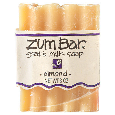 ZUM, Zum Bar, Goat's Milk Soap, Almond, 3 oz | iHerb