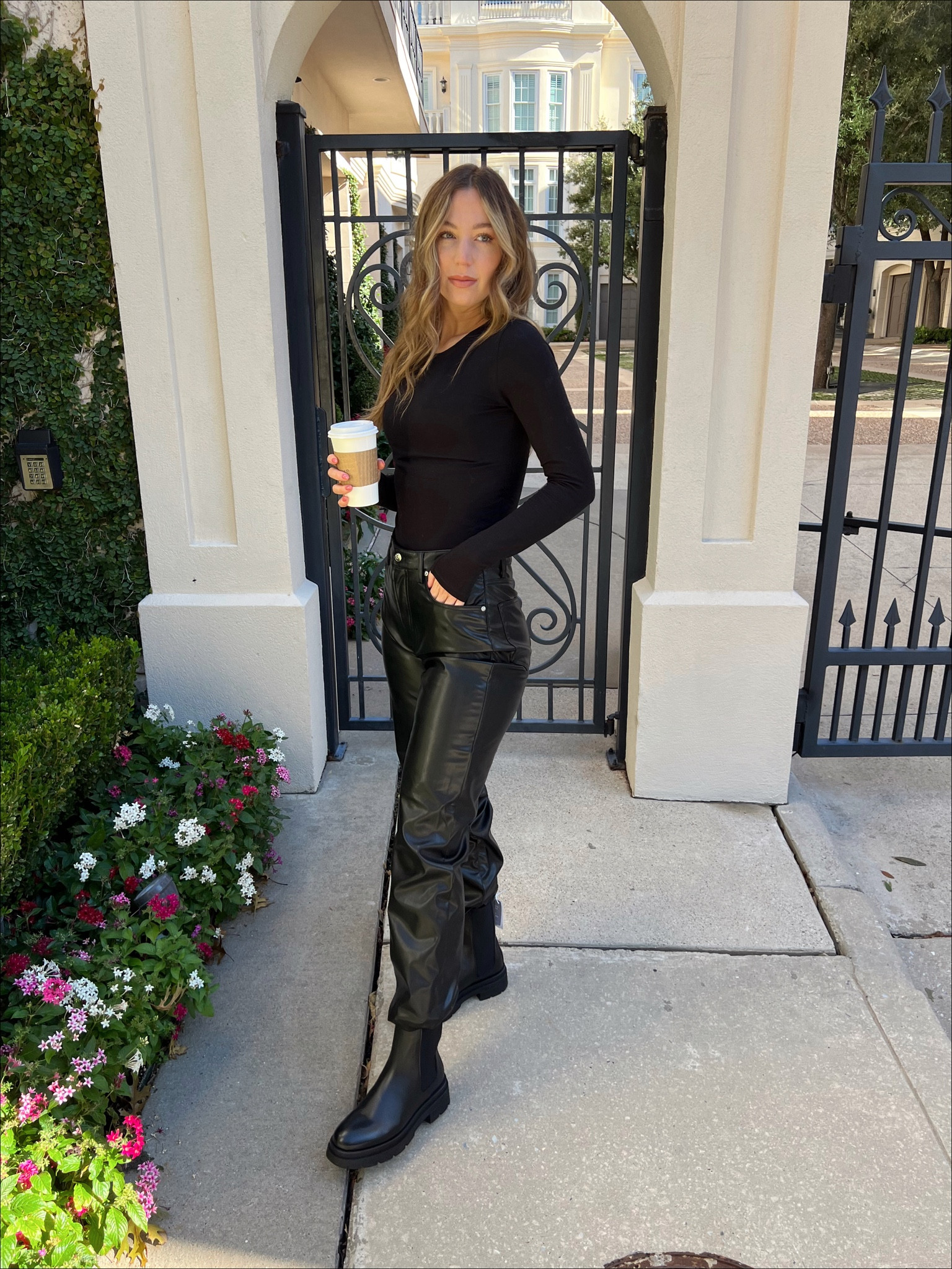 Size medium long sleeve (runs small), size 6 black faux leather pants 

style, fall style, blazer style, black blazer, h&m, belt, winter style, combat boots, bodycon dress, dress outfit, under $50, under $100, fall finds, date night, girls night out, trendy outfit

#LTKseasonal, #LTKbeauty, #LTKfit,  #LTKhome, #LTKsalealert, #LTKtravel, #LTKunder50, 

#LTKSeasonal #LTKstyletip #LTKunder100