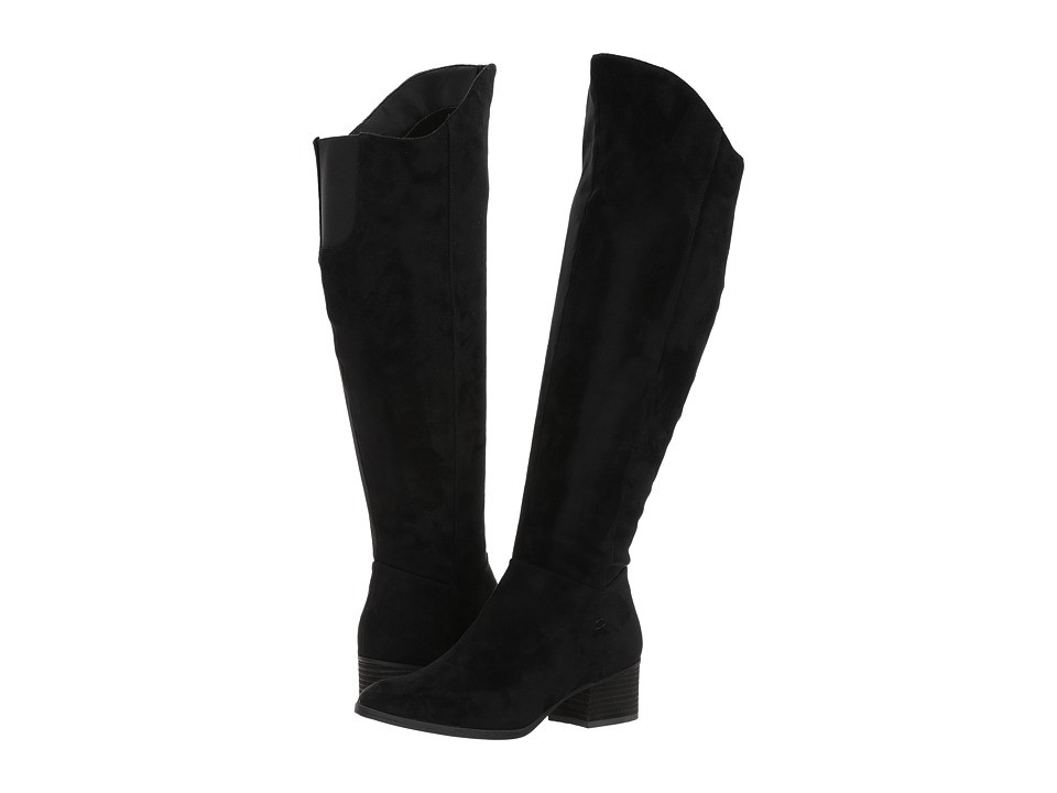 Dr. Scholl's - Tribute (Black Microfiber) Women's Shoes | Zappos