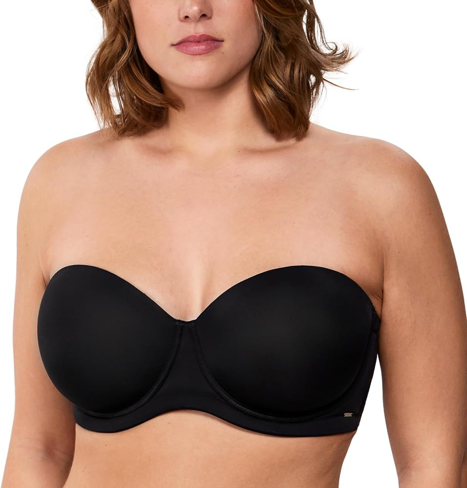 HSIA Strapless Bras for Big Bust Women Convertible Bra for Heavy Breast Strapless Bra Red Carpet ... | Amazon (US)