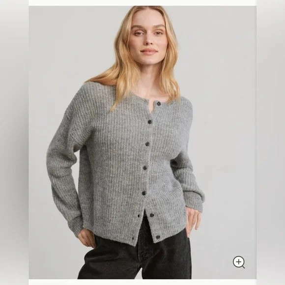 Jenni Kayne Alpaca blend Cardigan Gray Sweater Sz XS‎ | Poshmark