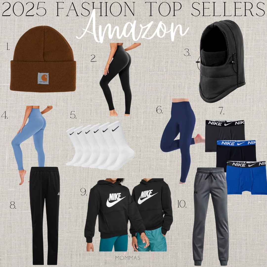 Top fashion sellers on Amazon

Best sellers  carhartt beanie  leggings  ski mask  crew socks  underwear  joggers  hoodie 

#LTKFindsUnder50 #LTKKids #LTKSeasonal