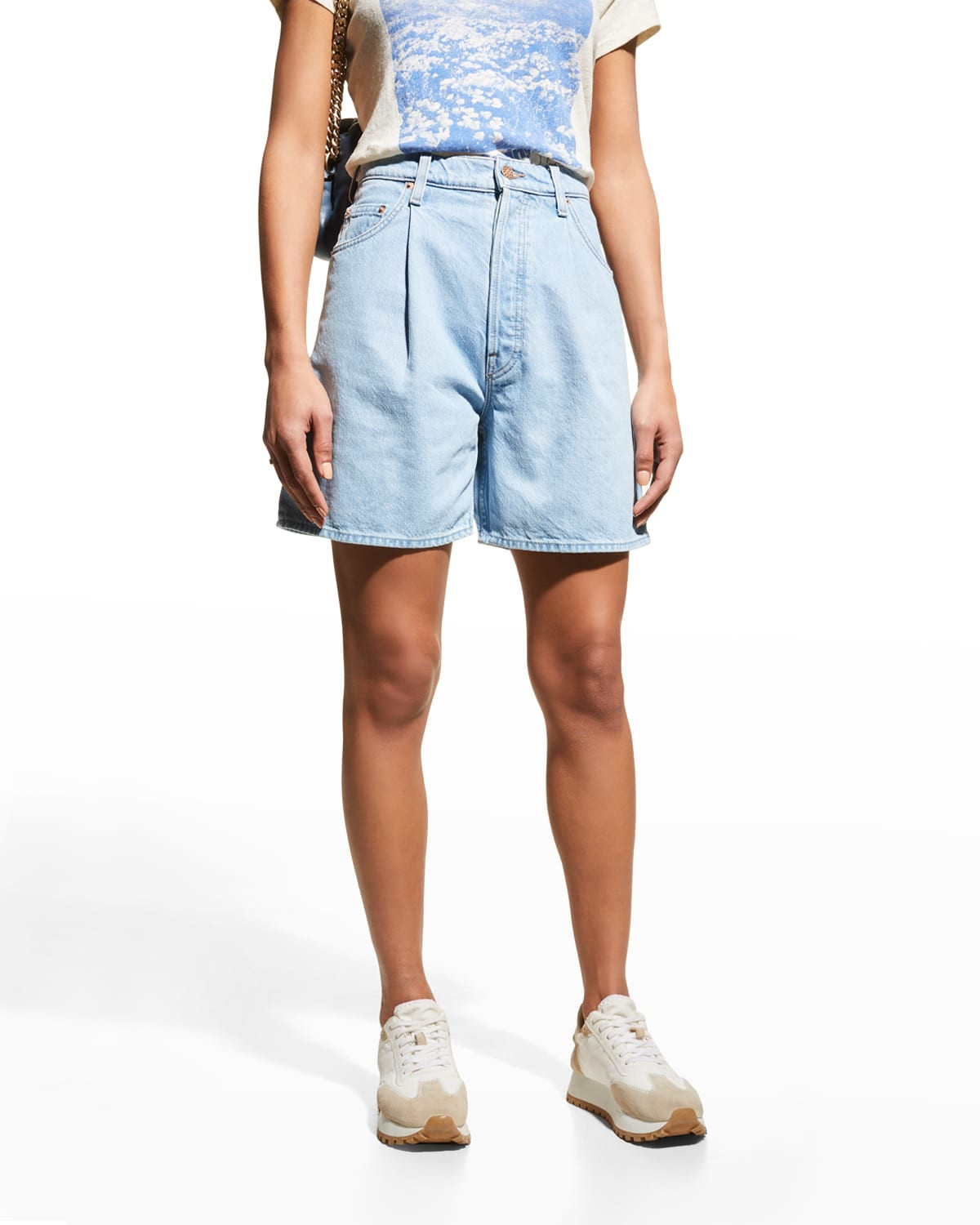 The Pleated Fun Dip Shorts | Neiman Marcus