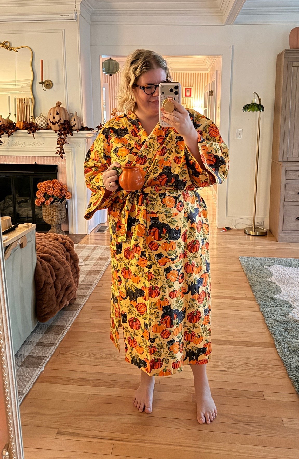 Halloween robe from @Printfresh #gifted #halloween