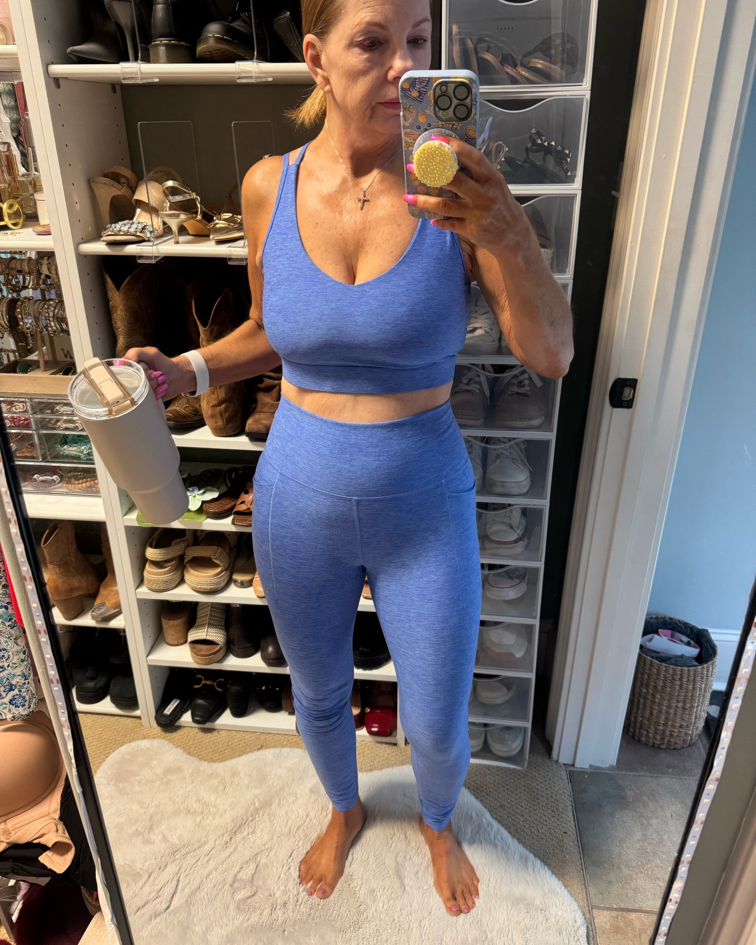 Working out has never been so easy in this blue matching set from Walmart! And it’s squat proof! 

Multiple colors and sizes available! Huge sale!

#LTKOver40 #LTKActive #LTKSaleAlert