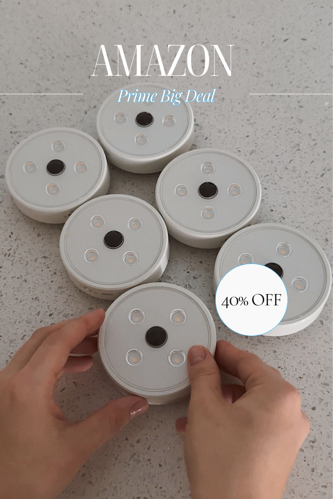 Amazon Prime Big Deal - 40%off Motion Sensor Lights 🔥
Follow me for more deals🥰

#LTKHome #LTKSaleAlert #LTKxPrimeDay