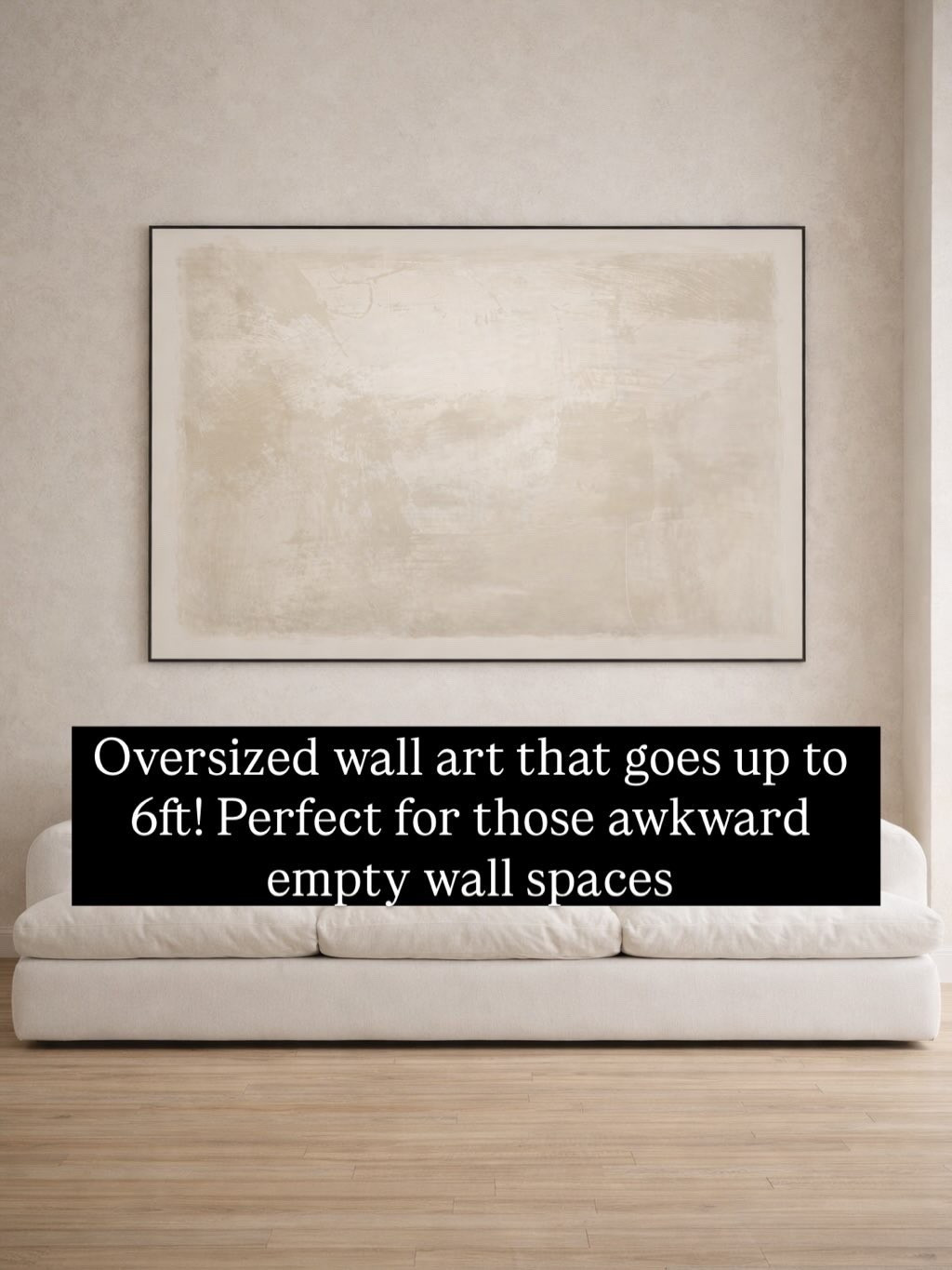 Love this oversized wall art!! Great price point 😍🙌🏻