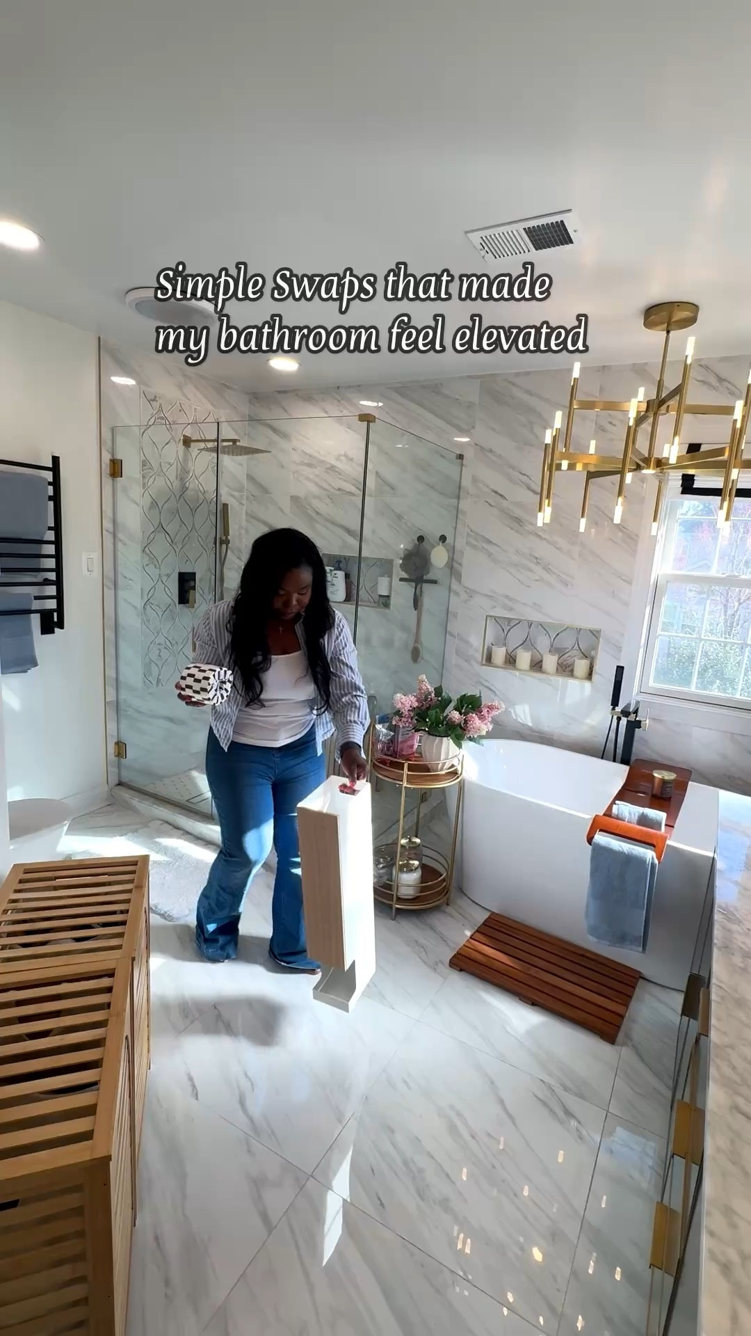 Simple swaps in my bathroom that I don’t regret! 👌🏾

#LTKHome #LTKselfcare #LTKSaleAlert