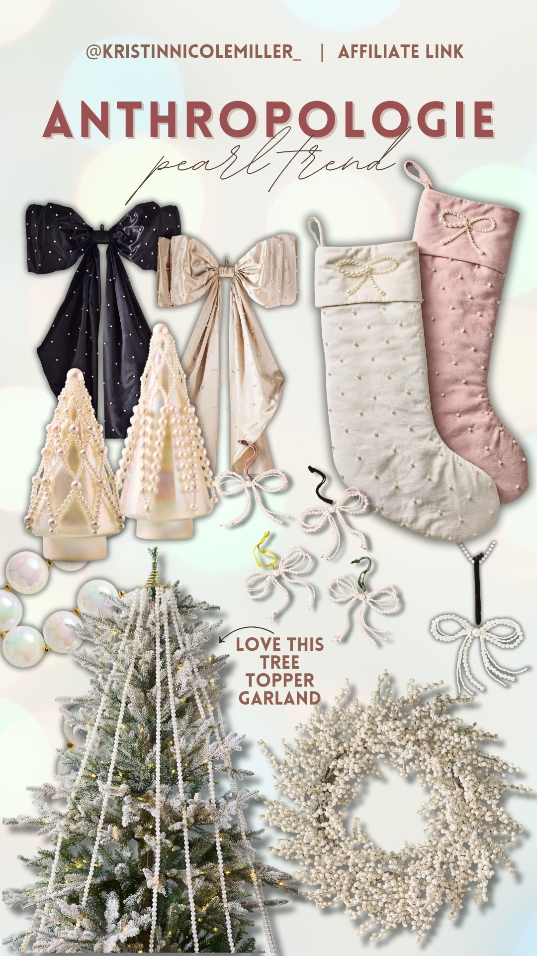 Pearls are having a big moment this Christmas ✨ From elegant holiday decor to pearl-accented ornaments and festive accessories, this trend brings a touch of timeless beauty to the season

Add sparkle to your décor with pearls! They are the chic detail that make everything feel extra special.

pearl Christmas trend, holiday pearls, pearl holiday decor, Christmas accessories, timeless holiday style

#LTKParties #LTKHome #LTKSeasonal