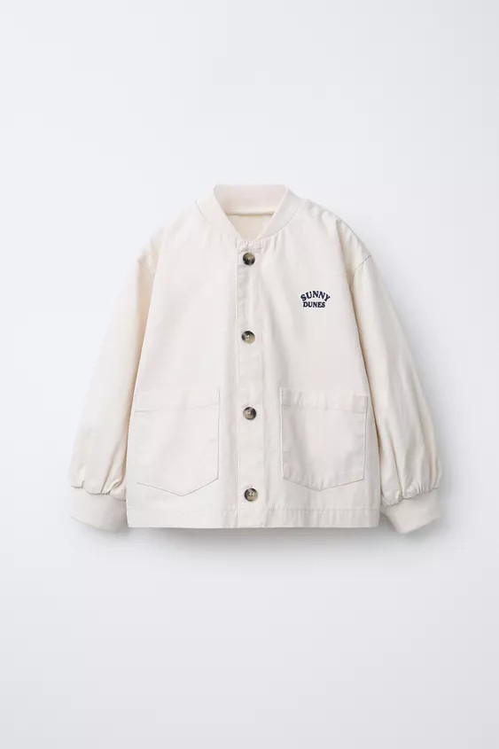 EMBROIDERED BOMBER JACKET | Zara UK