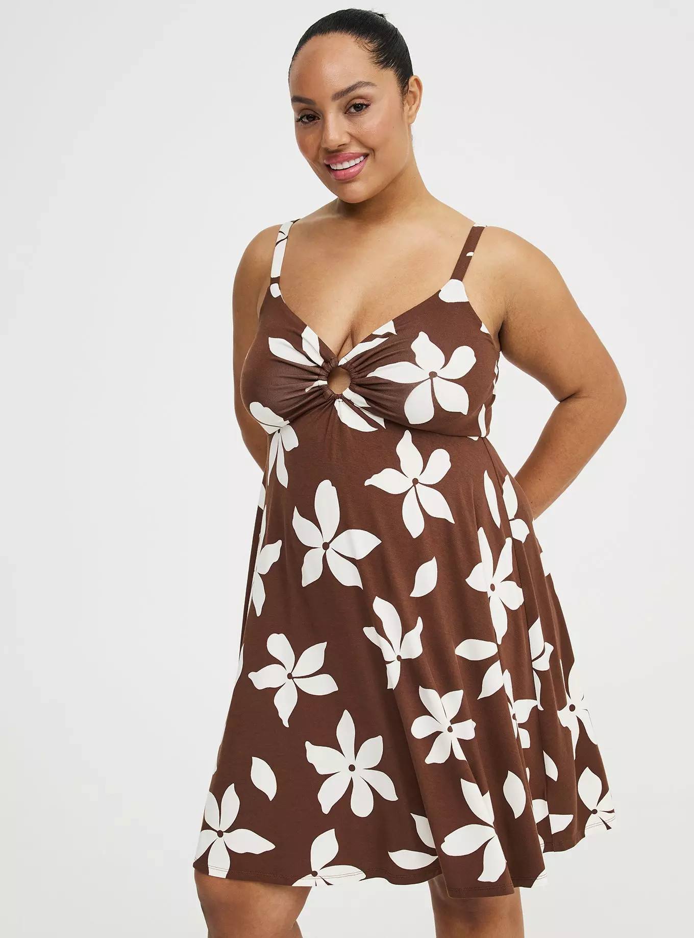 Sweetheart O-Ring Mini Dress | Torrid (US & Canada)