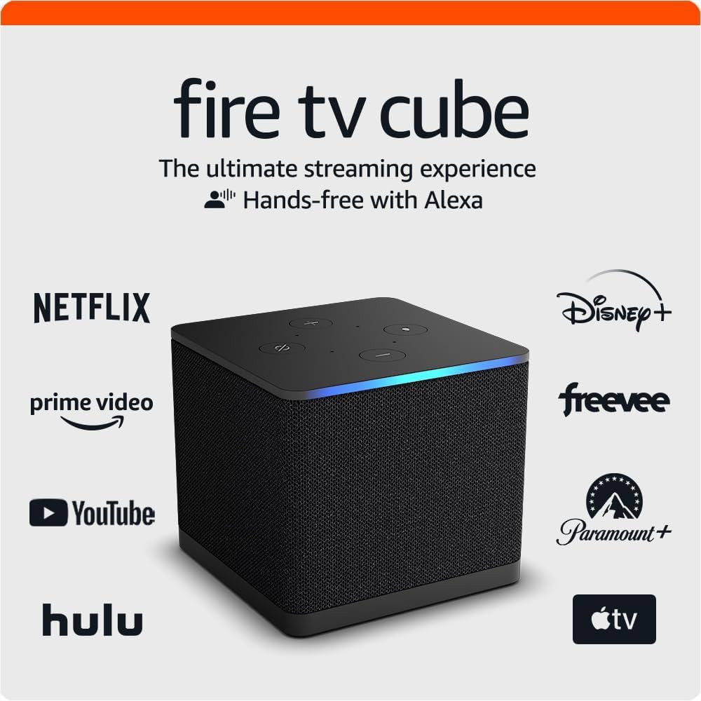 Amazon Fire TV Cube, with AI-powered Fire TV Search, Hands-free streaming device with Alexa, Wi-F... | Amazon (US)