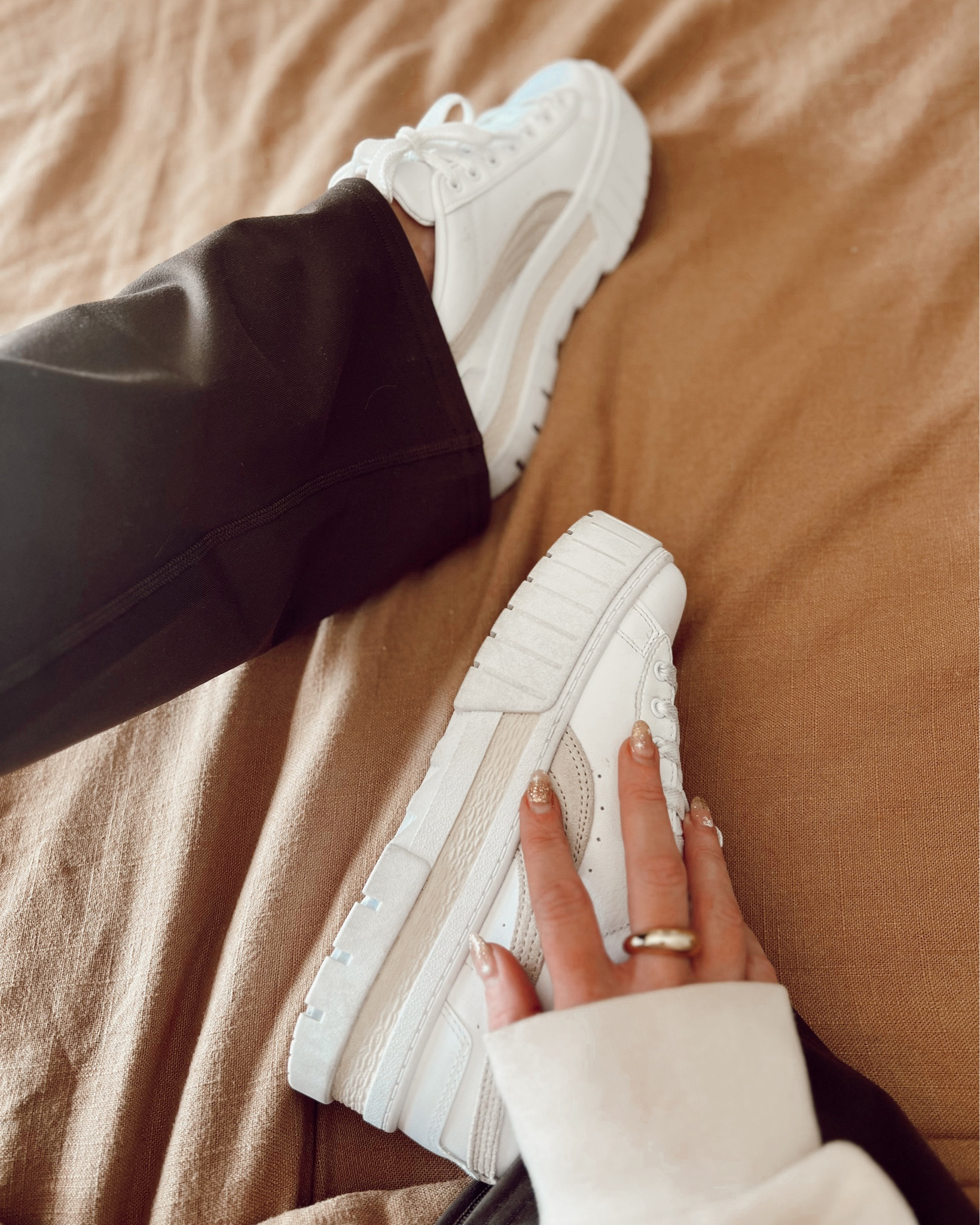 Platform Sneakers 

#LTKshoecrush #LTKstyletip #LTKfit