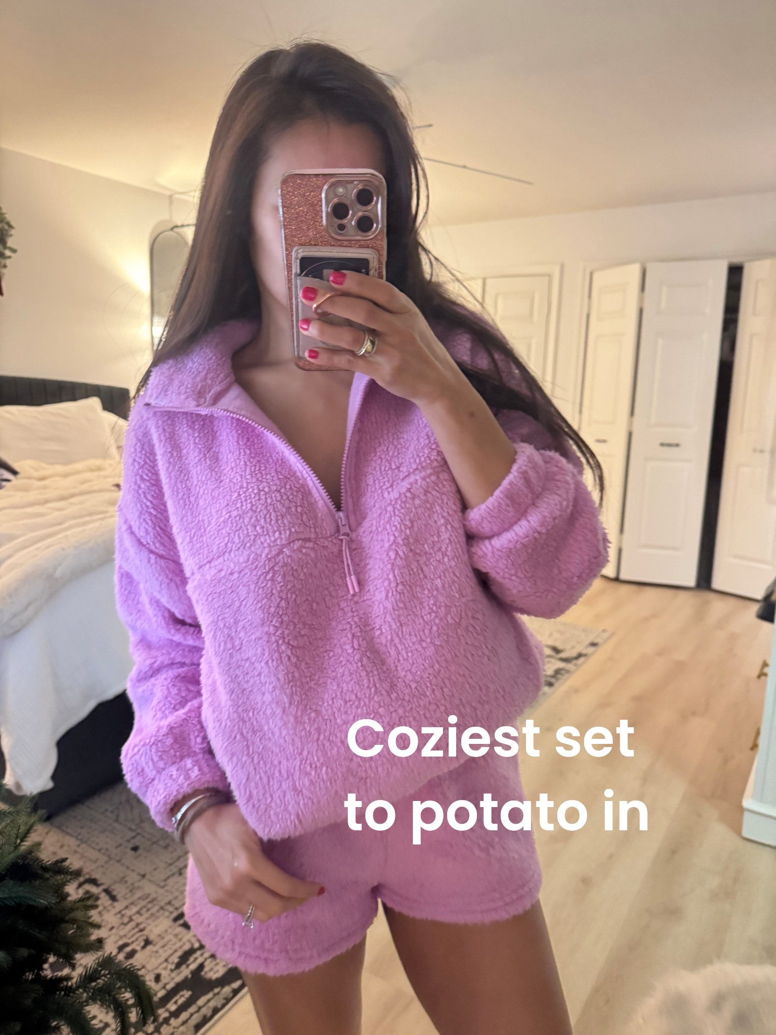Coziest set to potato in!! Wearing size small #walmartdeals #wintersets #loungewear

#LTKootd #LTKFindsUnder50 #LTKHoliday