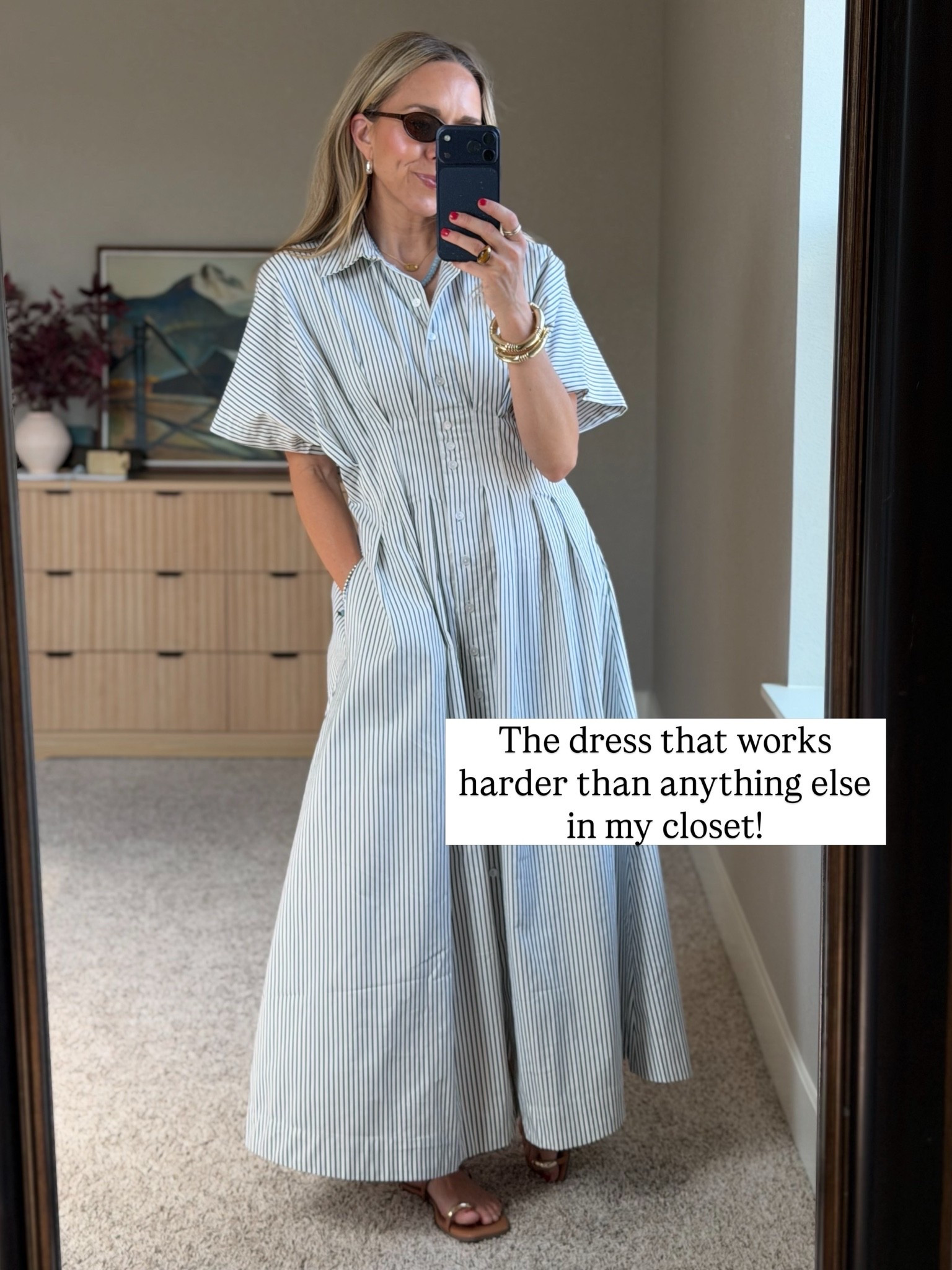 This dress is on repeat for my wardrobe! 

I am a size small top and 2 or 26 bottoms

#LTKootd #LTKgrwm #LTKmomlife