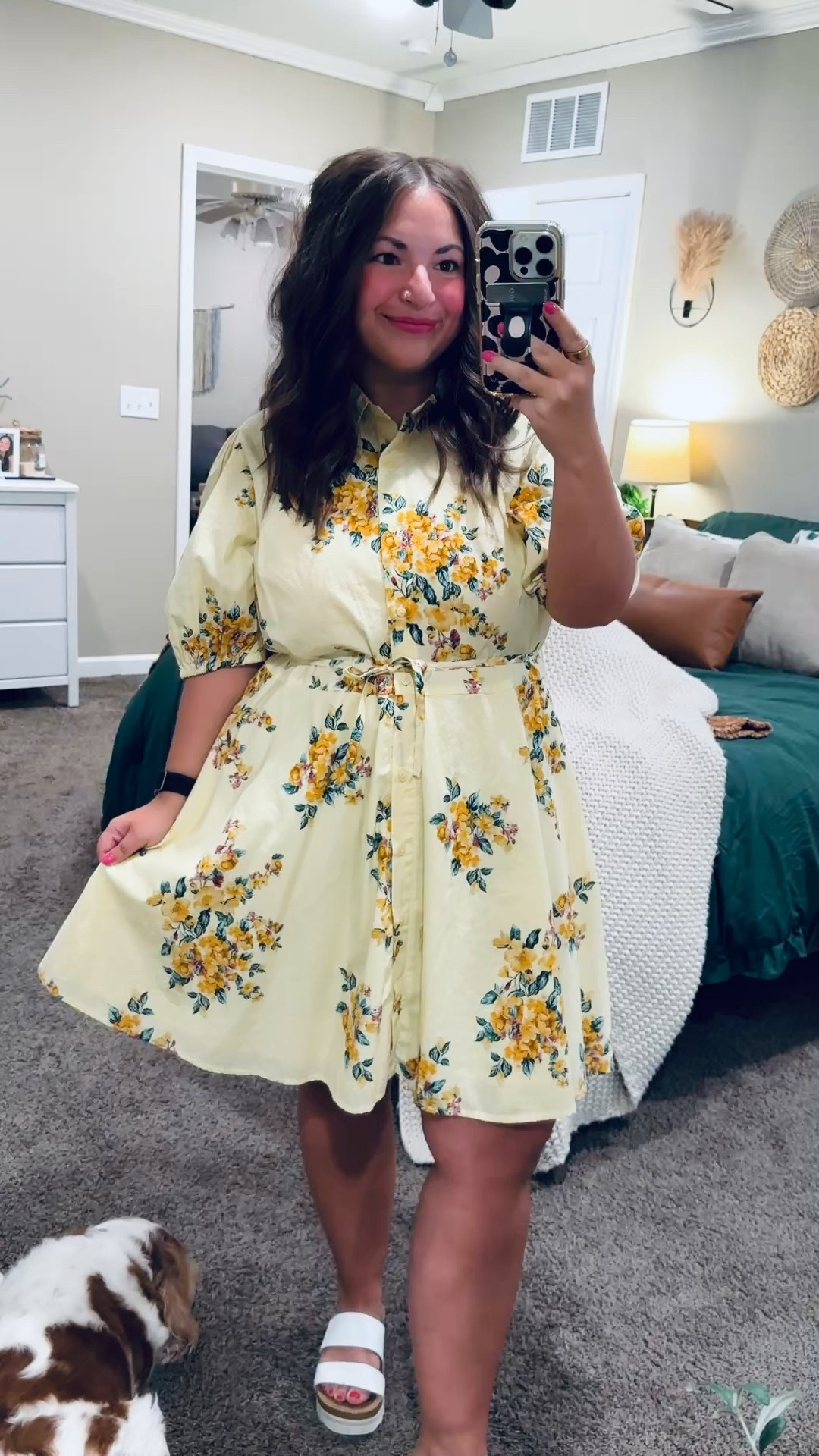 Sunshine in dress form 💛 This yellow dress from Target is the easiest throw-on-and-go piece for spring. Flowy, flattering, and perfect for everything from school days to weekend plans.

sandals: fit true to size // wearing a 5
dress: fits true to size // wearing a large 

 

#LTKSeasonal #LTKMidsize #LTKWorkwear