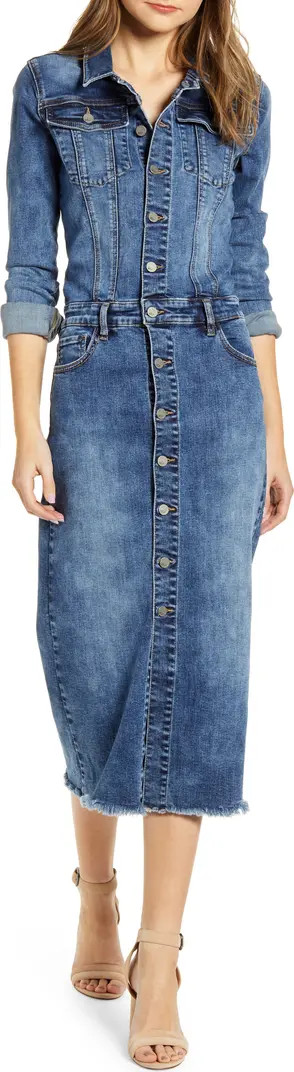 Piece Dyed Denim Dress | Nordstrom