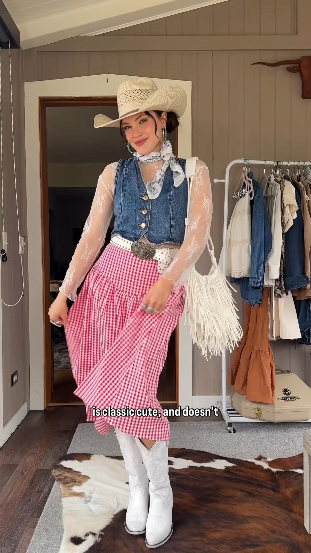 Outfit idea for Spring & Summer western events! Keeps you cool, looks cute & doesn’t break the bank 🫶🏻 

#amazon #founditonamazon #amazonpartner @amazon

#LTKSeasonal #LTKFestival #LTKWatchNow