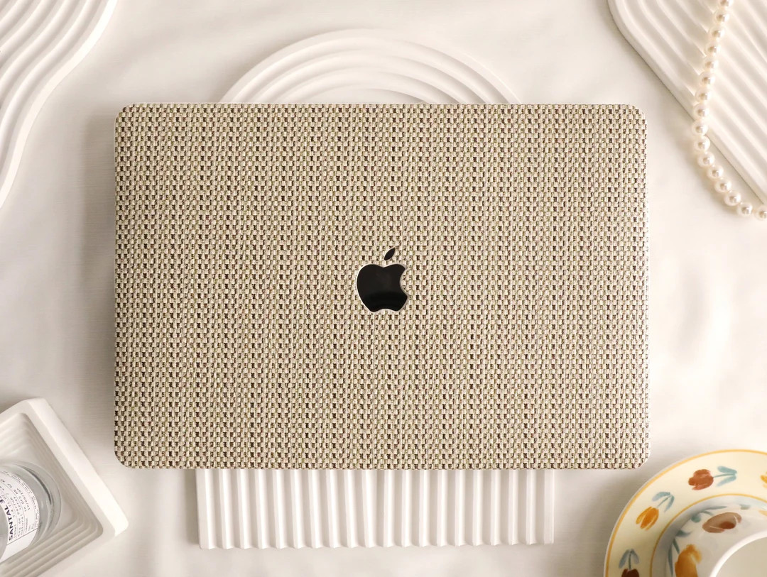 Vintage Weave Leather Hard Case for MacBook 2022 Air 13.6 A2681 MacBook Pro A2338 13 14 15 16 Inc... | Etsy (US)