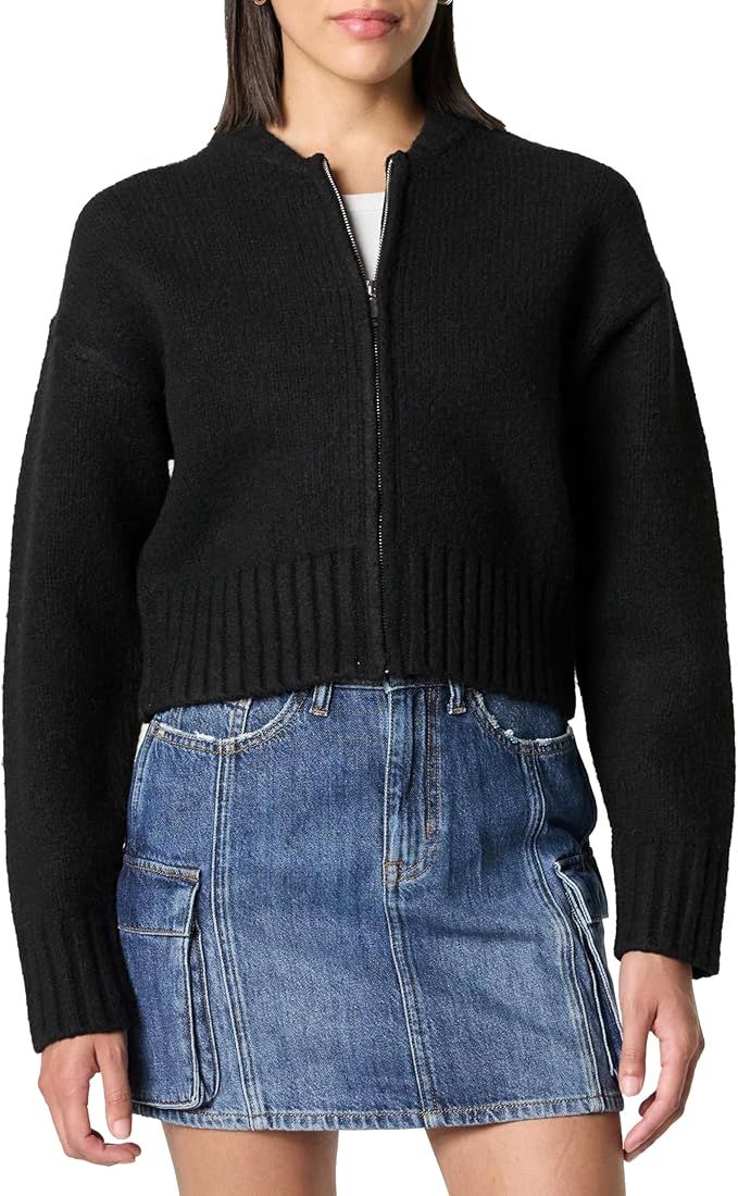 The Drop Women's Brynne Bomber Sweater Cardigan | Amazon (US)